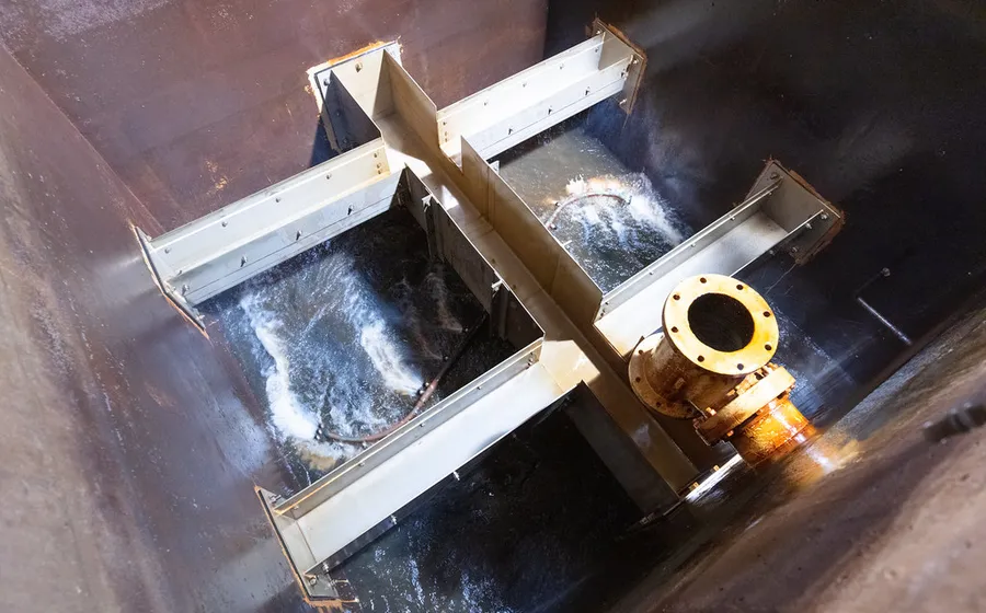 Water treatment tank and equipment